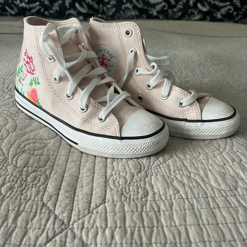 Converse Kids' Pink High-Top Sneakers